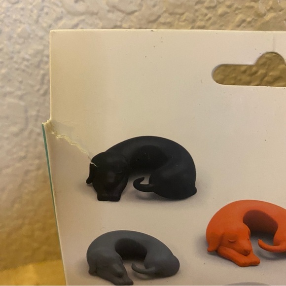 Winer Dogs wine stem markers weiner dachshund new in package bar accessories - Picture 3 of 5
